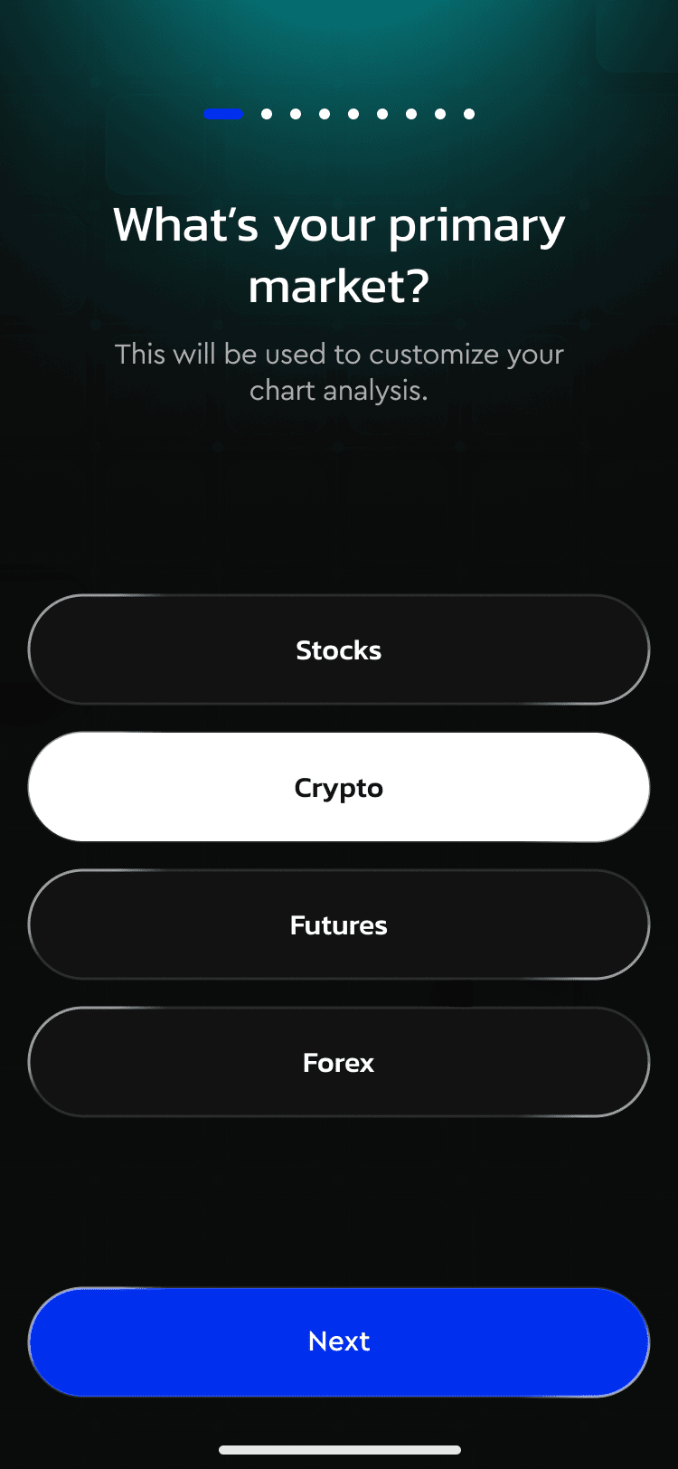 Вибір ринку — Crypto