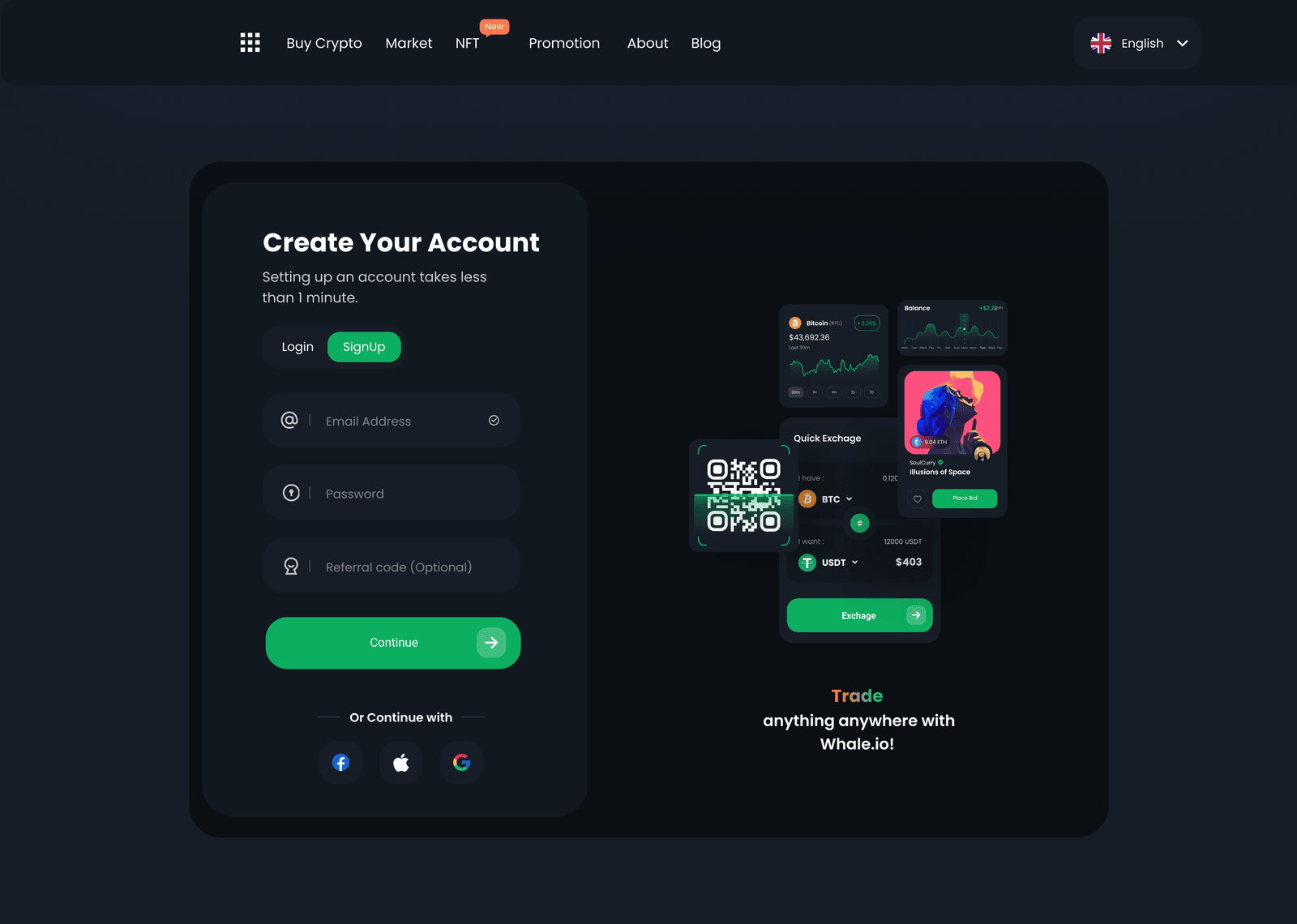 Sign Up — реєстрація швидше, ніж встигнеш подумати