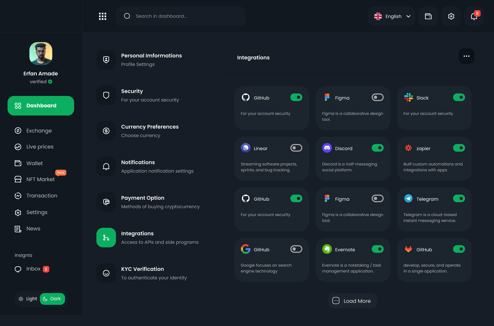 Venso — Інтеграції з Figma й GitHub